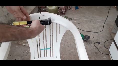 Repair Broken Plastic Chair 3plastik Sandalye Onarma Youtube