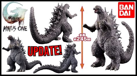 NEW UPDATE Godzilla Minus One Bandai Movie Monster Series More HD