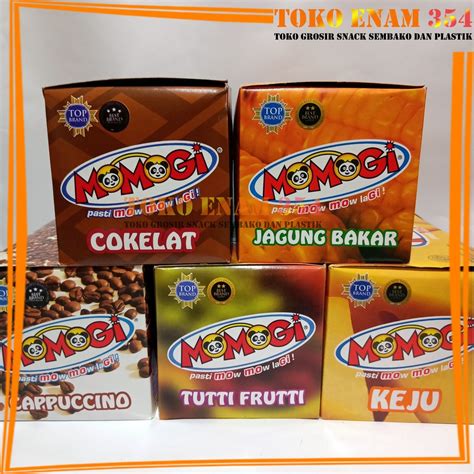 Jual Momogi Stick Snack Rasa Coklat Cappucino Keju Jagung Bakar