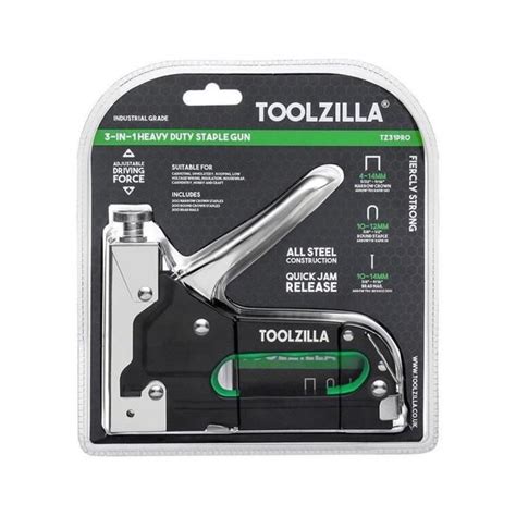 Agrafeuse Manuelle Toolzilla Tz Pro Acier De Haute Qualit Pack