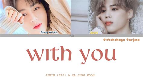 Jimin Ha Sung Woon With You Our Blues OST O Zbekchaga Tarjima