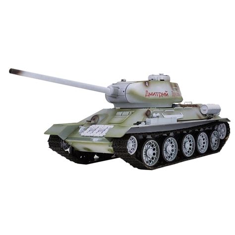 JDDFast DeliveryIn StockHenglong 3909 1 Russian T34 85 Remote