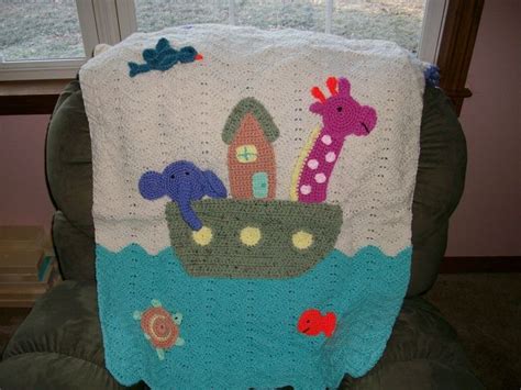 Noahs Ark Crochet Afghan Patterns Baby Afghan Crochet Afghan