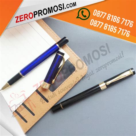 Zeropromosi Jual Souvenir Kantor Eksklusif Pulpen Besi 021RB Dengan