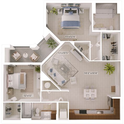 Floor Plans | Luxury Apartments in Palm Beach Gardens