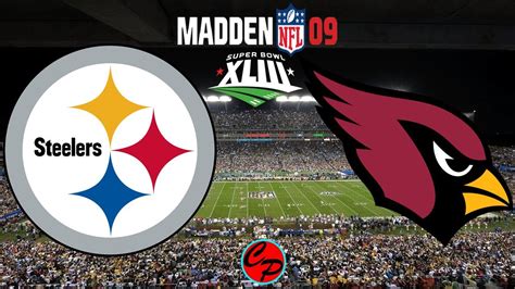 Pittsburgh Steelers Vs Arizona Cardinals Super Bowl 43 Madden 09 Sim