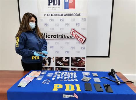 En Allanamiento De La PDI Incautan Drogas Y Desbaratan Punto De