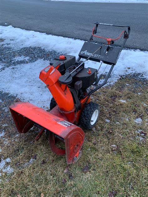 Ariens Snowblower Model St724 Free Snowblowers Saint John Kijiji