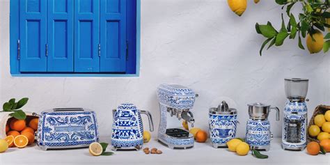 Smeg Blu Mediterraneo Dolce Gabbana Smeg Uk