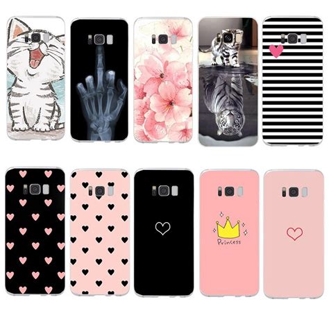 Capa De Silicone Tpu Desenho Para Samsung Galaxy S8 S9 Plus A50 A30S