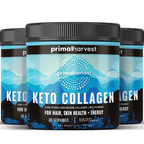 Primal Harvest Collagen Peptides Mct Powder Now Keto Collagen Get