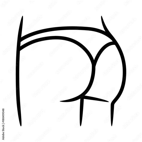 Bikini Bottom Or Thong Underwear Line Art Vector Icon For Fashion Apps And Websites Stock Vector