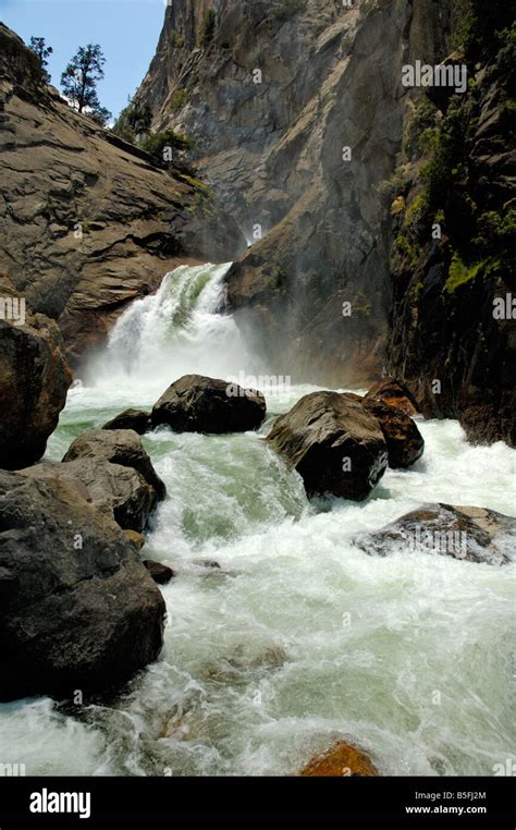 Roaring River Falls in Kings Canyon National Park Stock Photo - Alamy