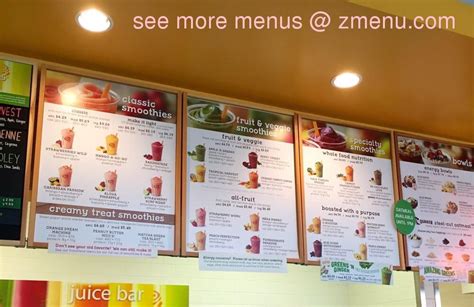 Online Menu Of Jamba Juice Restaurant Round Rock Texas 78664 Zmenu