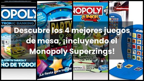 Monopoly Superzings Descubre Los Mejores Juegos De Mesa Incluyendo