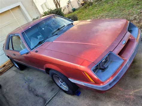 Derelict Fox Body Mustang Four Cylinder Awaits Ecoboost Swap In Florida Only 800 Bucks