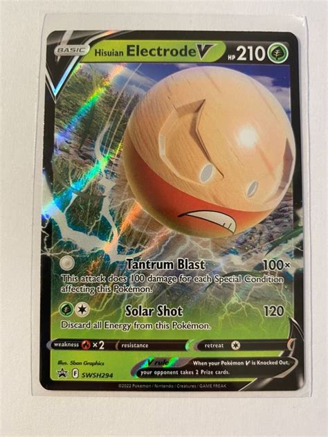 Pokemon Hisuian Electrode V Swsh En Kaufen Auf Ricardo