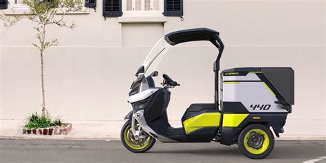 Electric Cargo Scooter Rapide 3 Unveiled By Gaius Auto