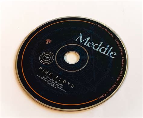 No Case Just Cd Pink Floyd Meddle Cd From Shine On Box Set Ebay