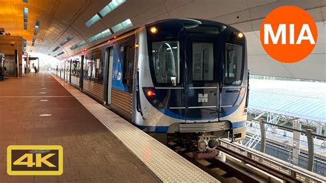 Miami Dade Transit Metrorail Orange Line Miami International Airport