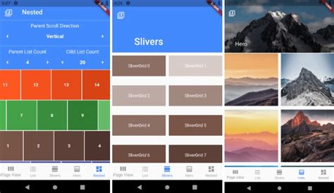 Top Flutter Layout Widgets Components