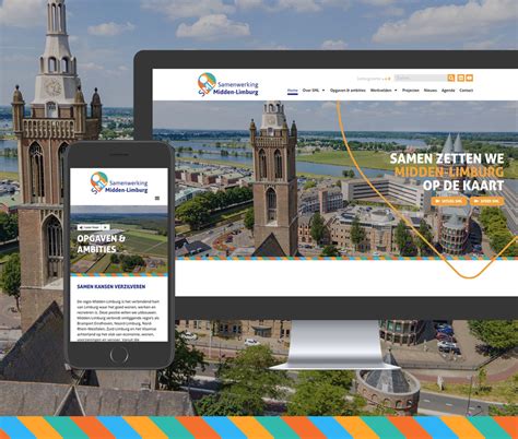 Samenwerking Midden Limburg SML Website En Communicatiemiddelen