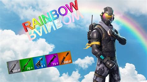 The Rainbow Loot Challenge Feat Fortnite Drama Fortnite Battle