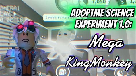 Evil Doctor Experiments On My Mega King Monkey Adopt Me Roblox Youtube