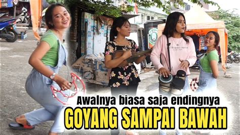 Awalnya Biasa Saja Endingnya Rani Pengamen Cantik Goyang Auto Sampai