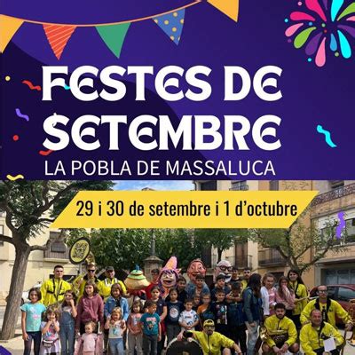 Festes De Setembre De La Pobla De Massaluca