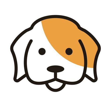 dog icon cute dog vector  vector art  vecteezy