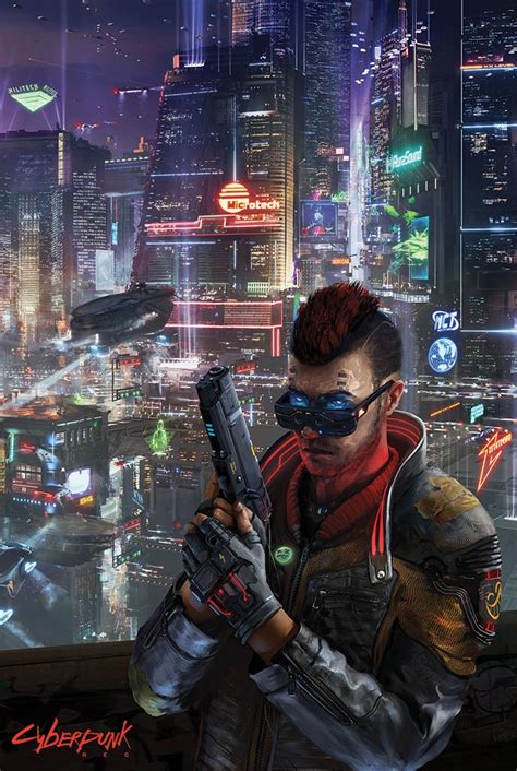 Cyberpunk Red Poster Cyberpunk 2020 Cyberpunk Rpg Cyberpunk City