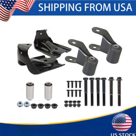 Rearward Leaf Spring Shackle Bracket Hanger Set Fits Chevy GMC Pickup