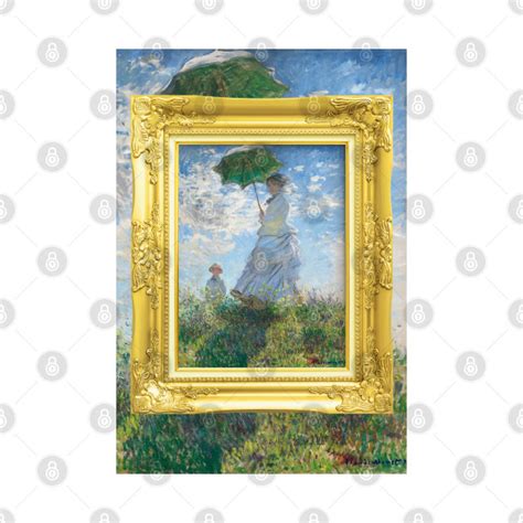 Monet Claude Monets Madame Monet And Her Son 1875 By Claude Monet Portrait Gold Frame