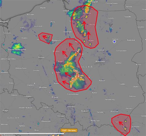 Burze w piątek w Polsce Aktualna sytuacja