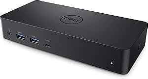 DELL D6000 Avec Fil USB 3 0 3 1 Gen 1 Type C Noir Stations D