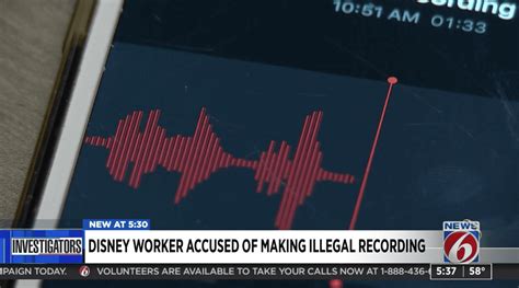 Disney Employee Shared Illegal Recording With Man Accused Of Stealing Props