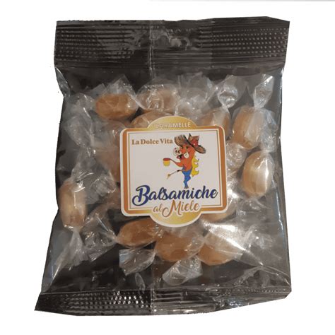 Caramelle Ripiene Balsamiche Al Miele La Dolce Vita Pitigliano