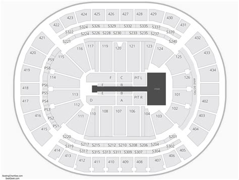 Toyota Center Detailed Seating Chart