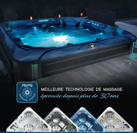 Vente Spa Jacuzzi 4 à 6 Places Et Spa De Nage De Qualité Peips France