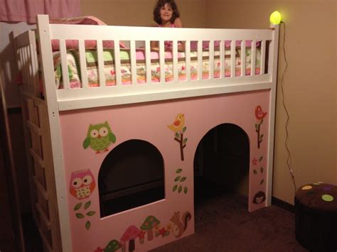 Ana White Loft Bed Playhouse Diy Projects