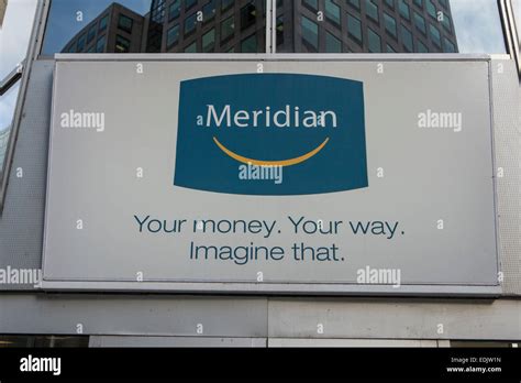 Meridian Logo Is Seen On An Office Building In Ottawa Stock Photo Alamy