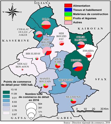 Le Commerce Dans Le Gouvernorat De Sidi Bouzid