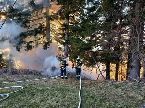 Kleinbrand Im Freien Feuerwehr Oberstaufen