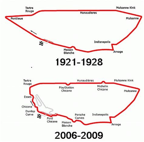 Circuit De La Sarthe Map