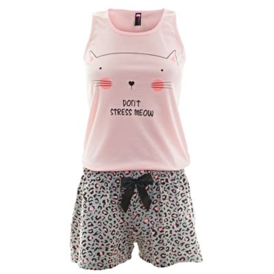 Bel Belleza Express Latina Pijama Colombiana Manga Sisa Y Short