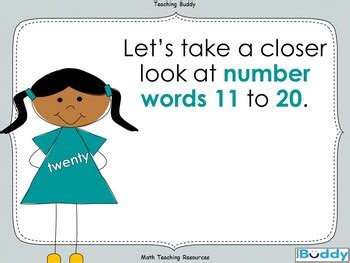 Number Words Eleven To Twenty By The Teaching Buddy Tpt