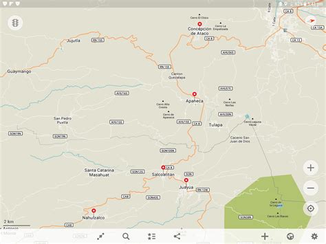 Map of ruta de las flores - Destinationless Travel