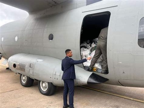 Zaf Plane Carrying Humanitarian Aid Lands In Malawi Bryt Fm