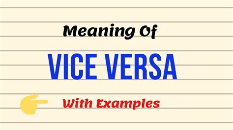 56 Amazing Vice Versa Meaning In Hindi - insectza